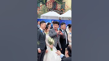 Đám cưới cho 80 cặp đôi cô dâu và chú rể #damcuoi #wedding #trending #phongsucuoi #gáixinh