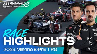 CHAOS EVERYWHERE 😱 | Round 6 Misano E-Prix Race Highlights