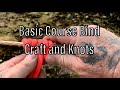 Basic level camp knots demo and discussion