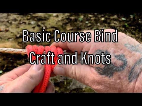 Basic level camp knots demo and discussion