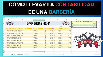 💈 COMO LLEVAR LA CONTABILIDAD DE UNA BARBER SHOP  ✂
