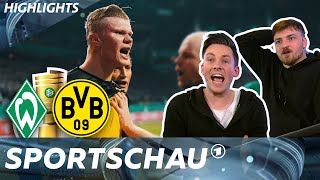 Highlights Werder Bremen - Borussia Dortmund Mit Manu Thiele Und Viscabarca Dfb-Pokal Sportschau