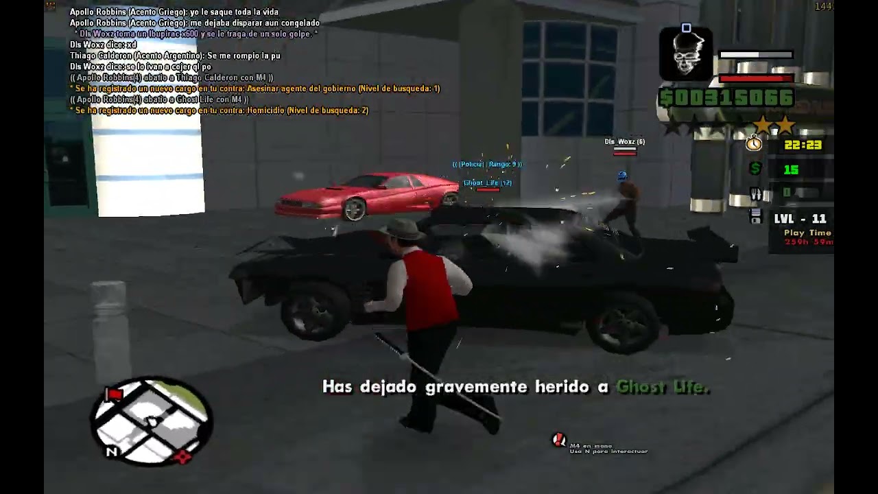 Robo a casino en Only 4 life RP sale mal (Los policías nos llegan con misiles)