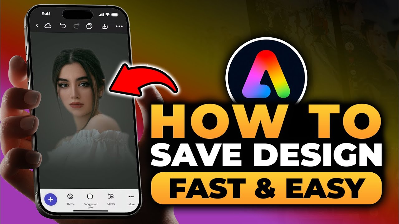How To Save Design in Adobe Express (FAST & EASY) | 100% WORKS | NO Yapping, To The Point!