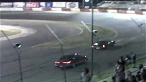 1973 Olds 98 vs Lincoln Elko Spectator Drags 7-7-2012 Gilomen Oldsmobile 455 Drag Race