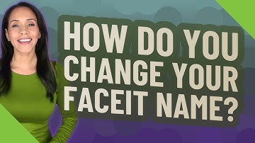 How do you change your Faceit name?