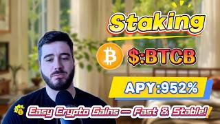 ⚡ Risk-Free Mining! Staking BTCB Earns $500/Day – 900%+ Annual Yield Verified! 🔥