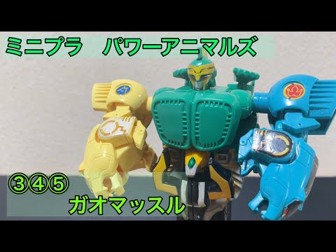 MPC】ミニプラ ガオマッスルレビュー 逆三角形スタイル！！ パワー