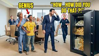 No One Could Open the Billionaire's $100M Safe — Until Black Maid's Son Touched It.