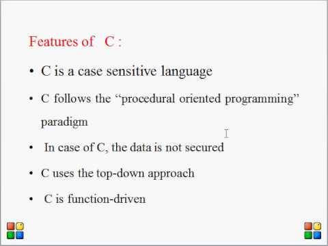 Basic difference between C and C++ - C++ videos part1 - YouTube