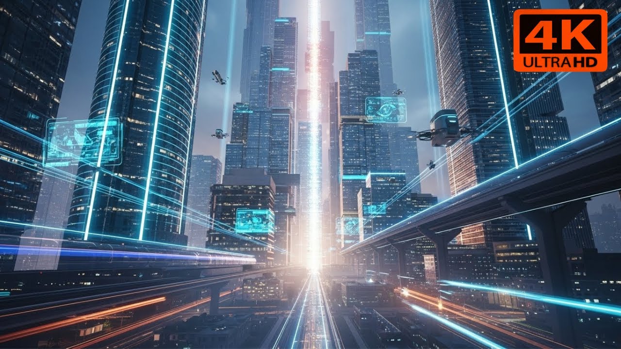 Future City North Carolina In 2100: A Sci-Fi Vision of Charlotte & Raleigh | 4K AI Short Film