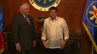 Secretary Tillerson Meets with Philippines President Duterte