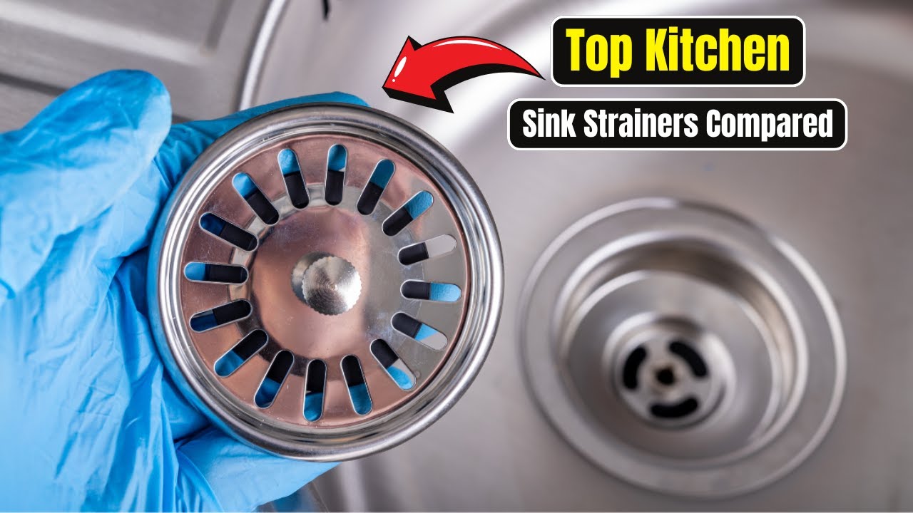 MAEXUS Kitchen Sink Strainer - 4.5 Inch Stainless Steel Drain Filter, Prevents Clogs, Easy To Clean (Fits Most Sinks) - View #5