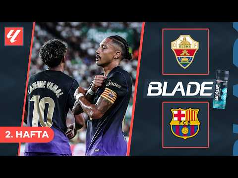 Elche Barcelona maç özeti