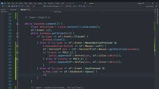 Asteroids Game in C++ #16 | Implementing Base Driver for Polygon Intersection