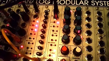 Ladik S-180 sequencer + S-050 voltage controlled clock divider