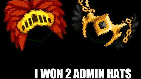 I WON TWO ADMIN HATS! Graal online classic