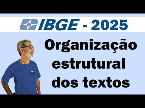 Organização estrutural dos textos