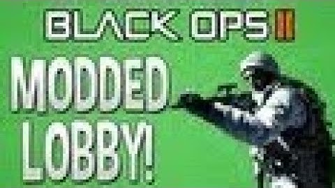 BLACK OPS 2 - MODDED LOBBY "UNDER THE MAP, FLYING AND FUNNY HACKS!" (FUNTAGE) - Nogla reupload