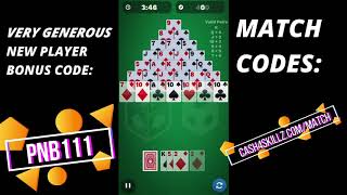 Skillz Pyramid Solitaire Cube Gameplay, Strategy, Tips, Promo &  Match Codes screenshot 5