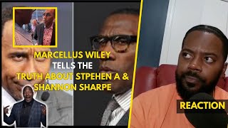 MARCELLUS WILEY TELLS TRUTH ABOUT STEPHEN A SMITH AND SHANNON SHARPE