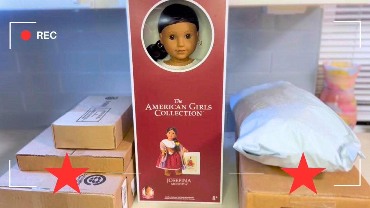 Unboxing 3 American Girl Dolls!