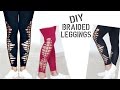Convert Old Plain Leggings to Stylish Braided Leggings for these Summers || Slick and Natty