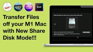 Transfer Files Between Macs with Share Disk! A Target Disk Mode Replacement on Apple Silicon M1 Macs