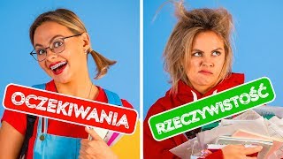 POWRÓT DO SZKOŁY OCZEKIWANIA VS RZECZYWISTOŚĆ || Śmieszne Sytuacje od 123 GO!