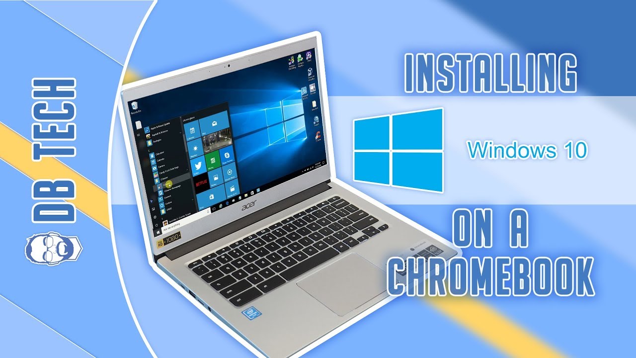 Kan jeg legge Windows 10 på en Chromebook?