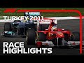 2011 Turkish Grand Prix: Race Highlights