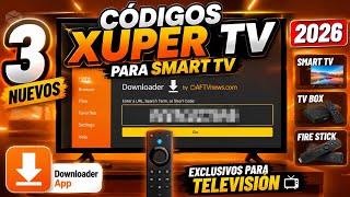 🔥 3 XUPER TV CODES for Smart TV | TV Box, Fire Stick, and TV (2026)