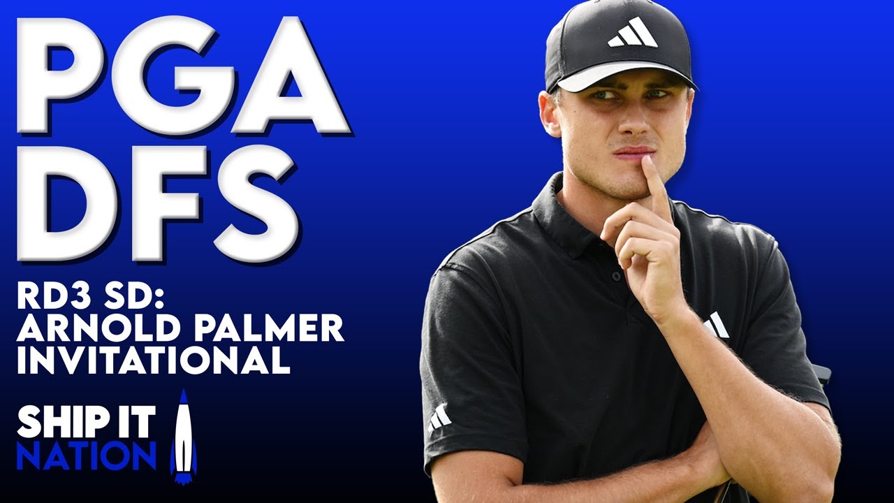 PGA Round 3 Showdown - Arnold Palmer Invitational | DraftKings DFS Picks, Plays & Process | 03/07/26