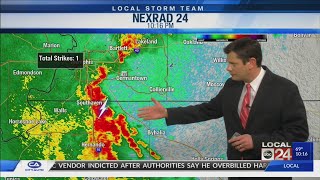Possible localized flooding from heavy rain moving through Mid-South