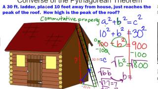 Pythagorean Theorem Converse 8 6 and 9 3