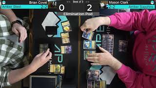 $5K Lorcana Invitational | Brian Coval(Amber Steel) vs Mason Clark(Amber Sapphire) | Round 5