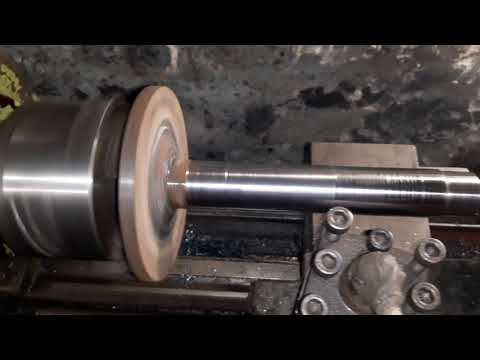 ЗИЛ-130-ის ნახევარღერძის (полуось зил 130) ჩარხვა ТВ-4-ზე