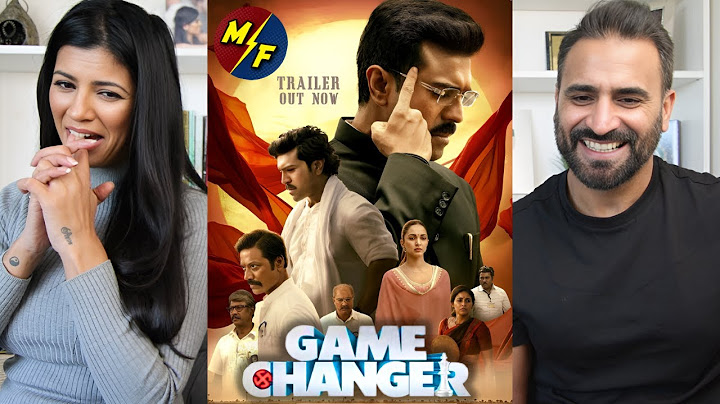 Game Changer Trailer Reaction | Ram Charan & Kiara Advani Shine in a Spectacular Telugu Blockbuster!