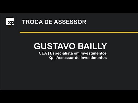 Tutorial Troca de Assessor - Portal Xp Investimentos