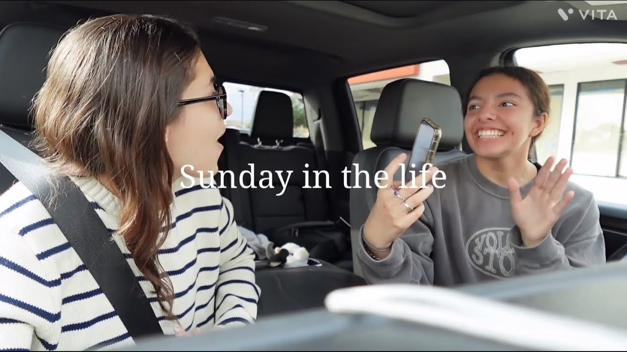 Thrifting, eating, and church with sienna  