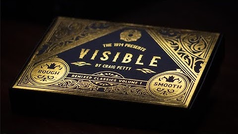 Visible Craig Petty Invisible Deck Card Magic Video