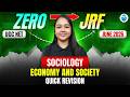 UGC NET Sociology 2026 | Economy and Society Revision | Important Theories &amp; PYQs | JRFAdda