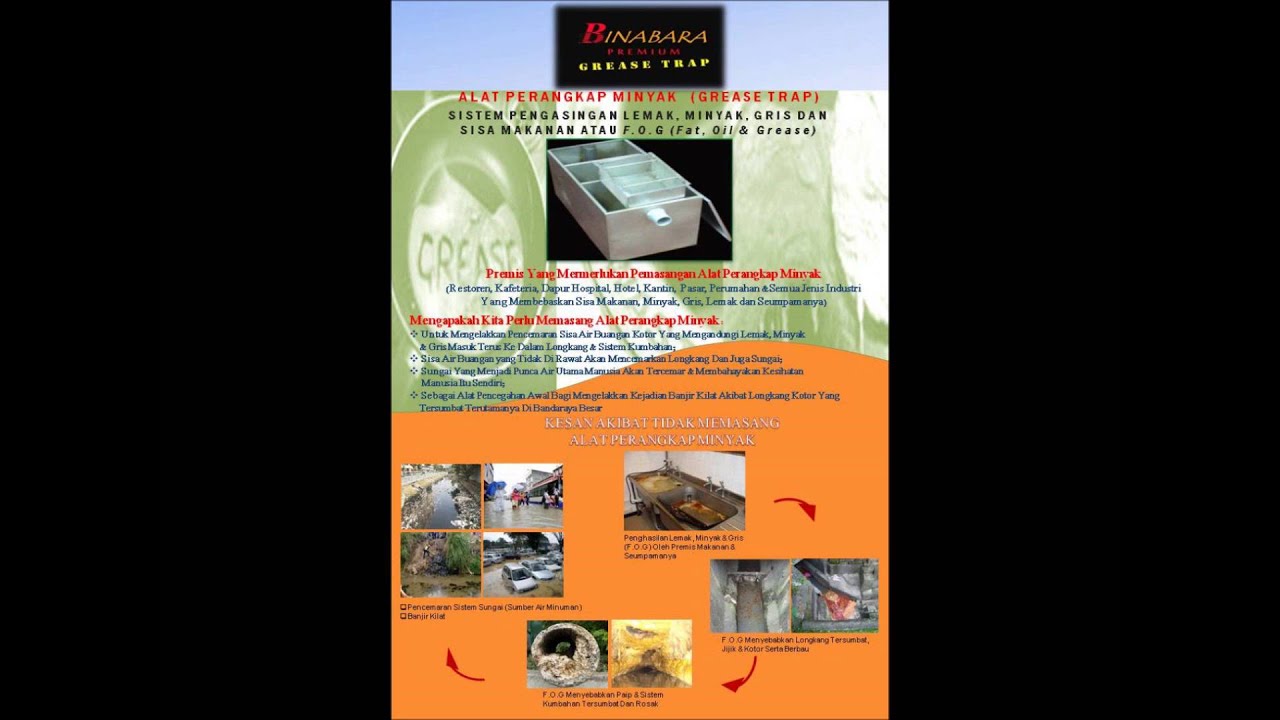 Grease Trap in Malaysia KL Selangor Petaling Jaya RM240 fibreglass for restaurant YouTube