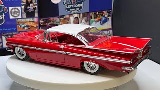 Model Cars and Coffee Revell 1959 Impala PPG Guards Red!!!