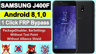 Samsung J400F FRP bypass One Click | New Method | Bypass Google Account 100% Working | J4 FRP Unlock