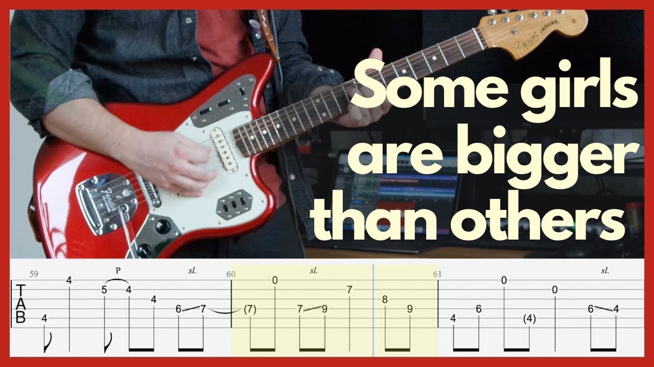 The Smiths - Some Girls Are Bigger Than Others (Guitar cover)