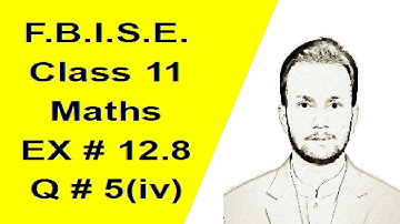 11th Class Maths | Chapter 12 | Exercise 12.8 | Question 5(iv) | Application of Trigonometry
