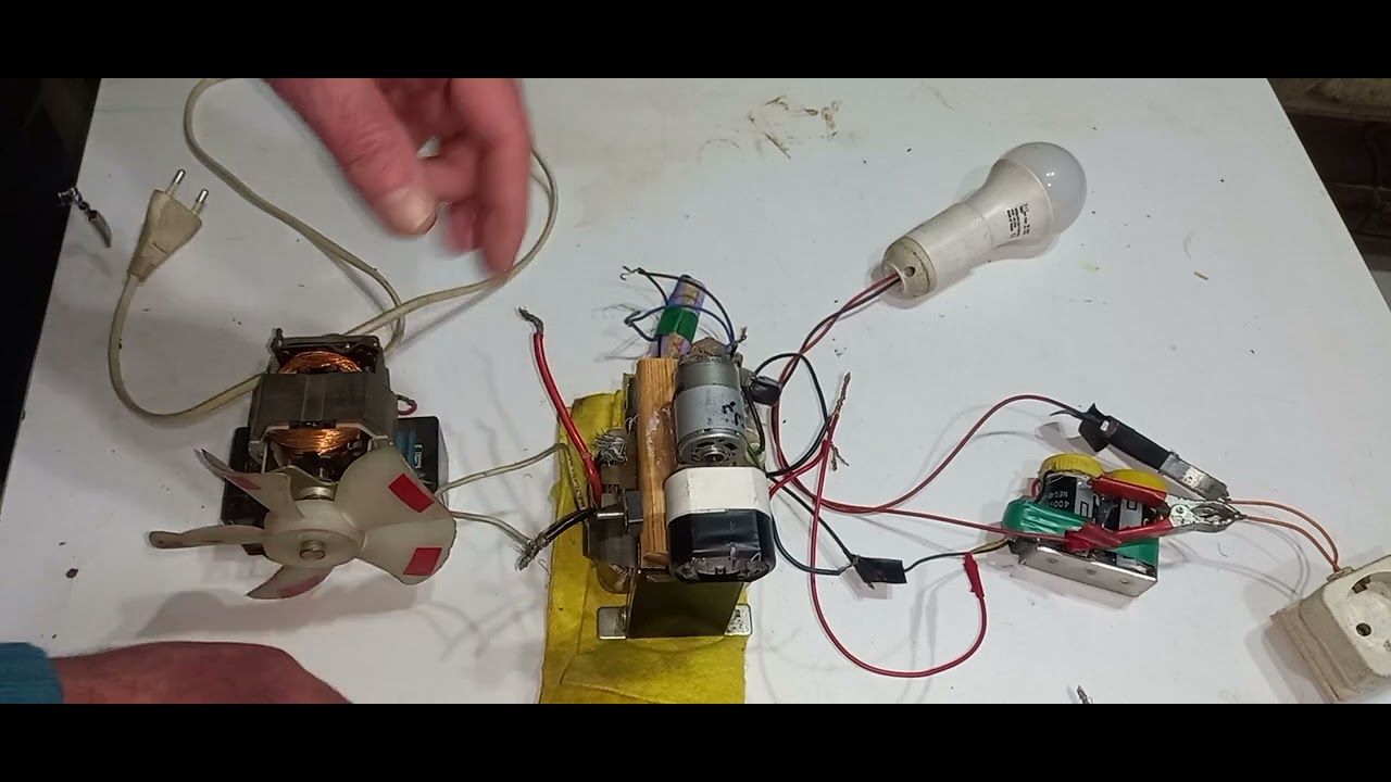 أصنع هذه الطريقة لتوليد الكهرباء