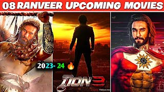 Ranveer Singh Upcoming Movies 2023-2024|| 08 Ranveer Singh ki Aane Wali films List