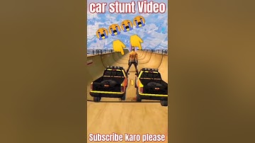 car stunt game Video🔥🔥🔥 #Short #Shorts #shortsfeed #Car #stunt #gameplay  #viralvideos